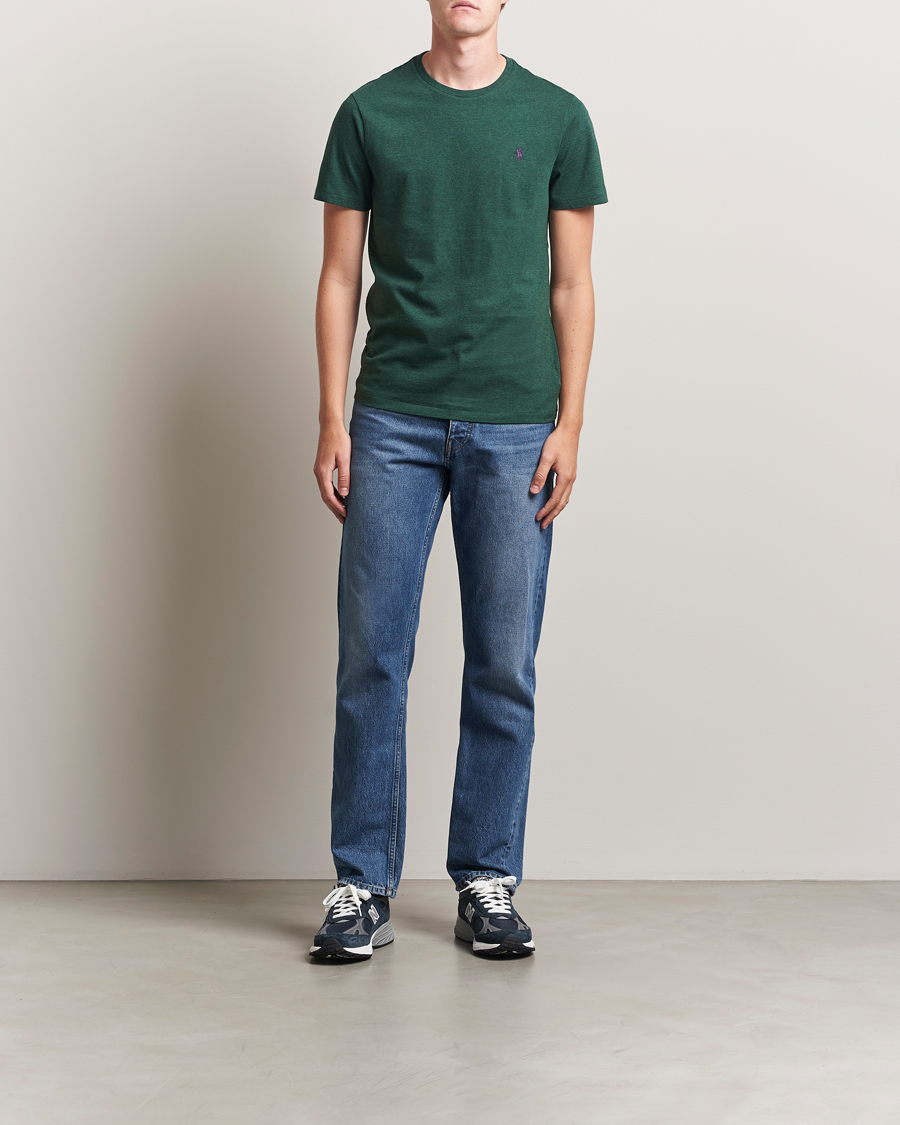 Men | T-Shirts | Polo Ralph Lauren | Crew Neck T-Shirt Scotch Pine Heather
