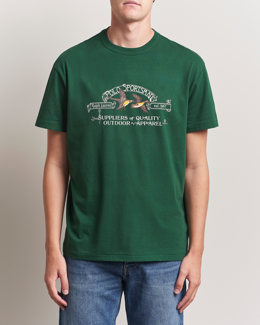 Men | T-Shirts | Polo Ralph Lauren | Classic Fit Logo T-Shirt Vintage Pine