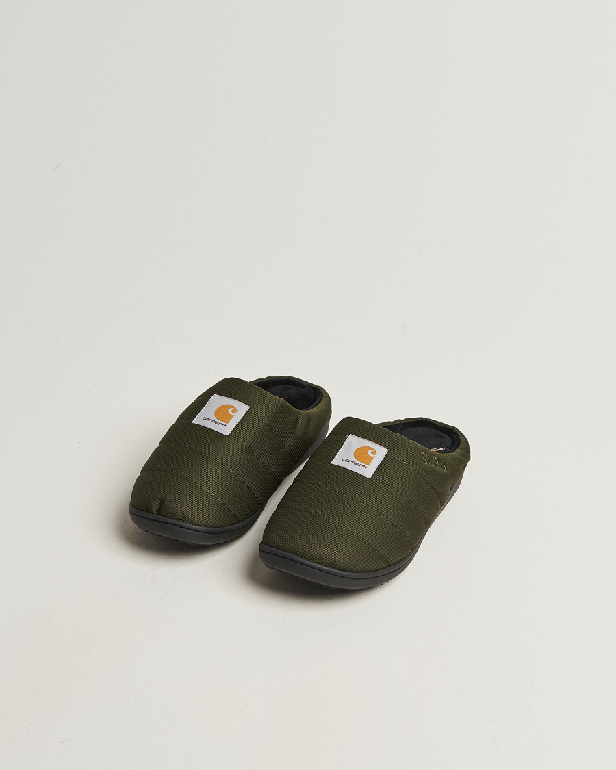 Men | Carhartt WIP Cordura Slippers Olive | Carhartt WIP | Cordura Slippers Olive