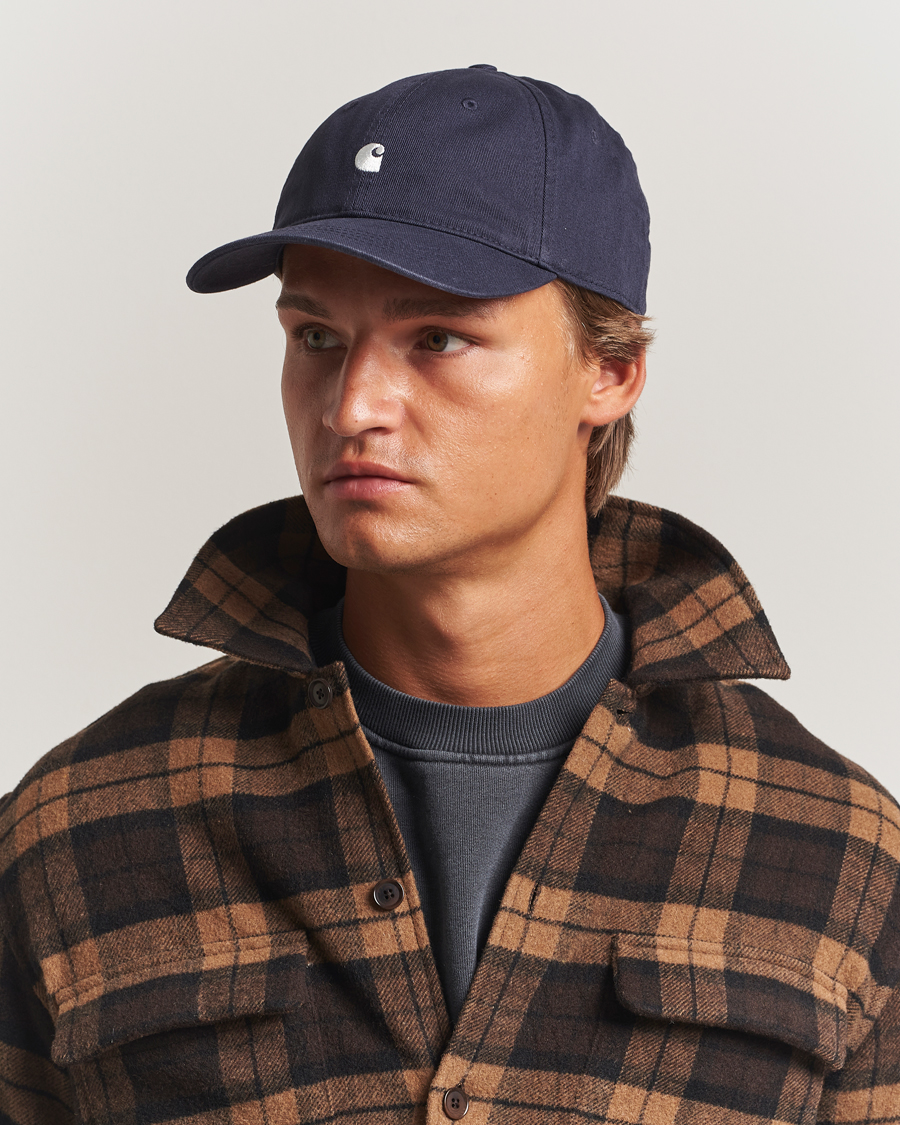 Men | Hats & Caps | Carhartt WIP | Madison Logo Cap Dark Navy
