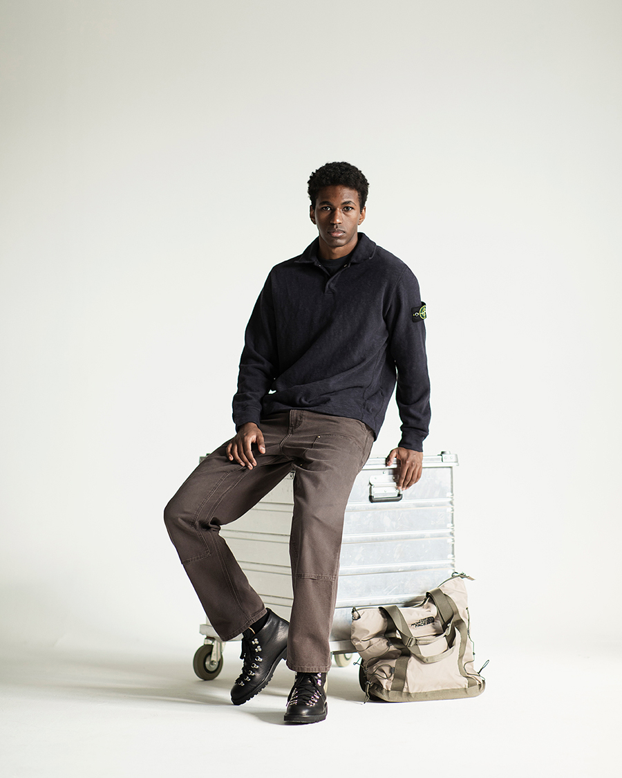 Men | Trousers | Carhartt WIP | Double Knee Pants Tobacco