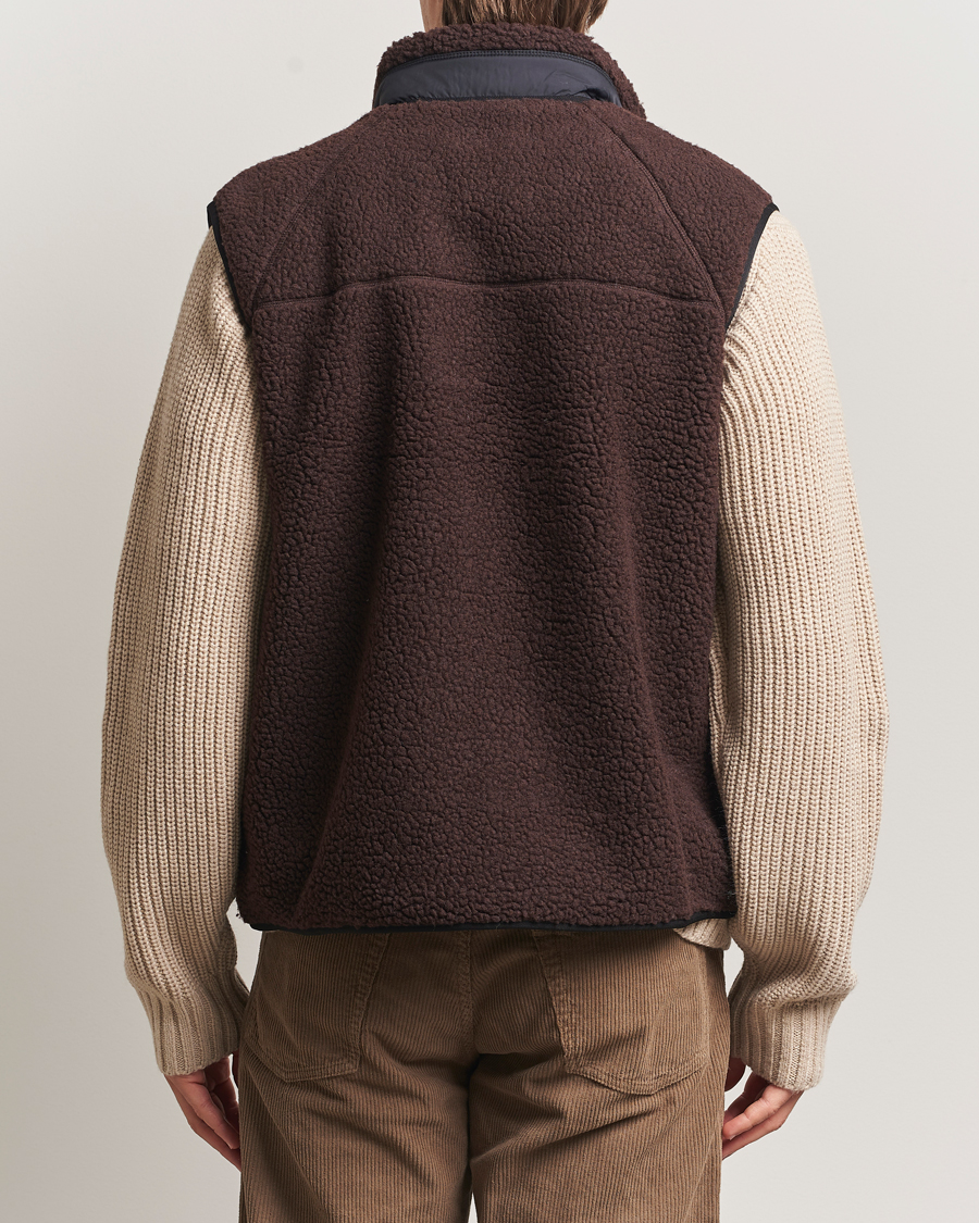 Men | Coats & Jackets | Carhartt WIP | Prentis Pile Vest Palisander Brown