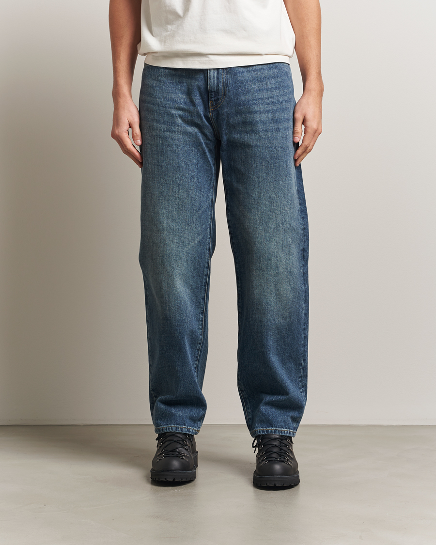 Men | Trousers | Carhartt WIP | Aaron Pant Camano Denim Dark Used