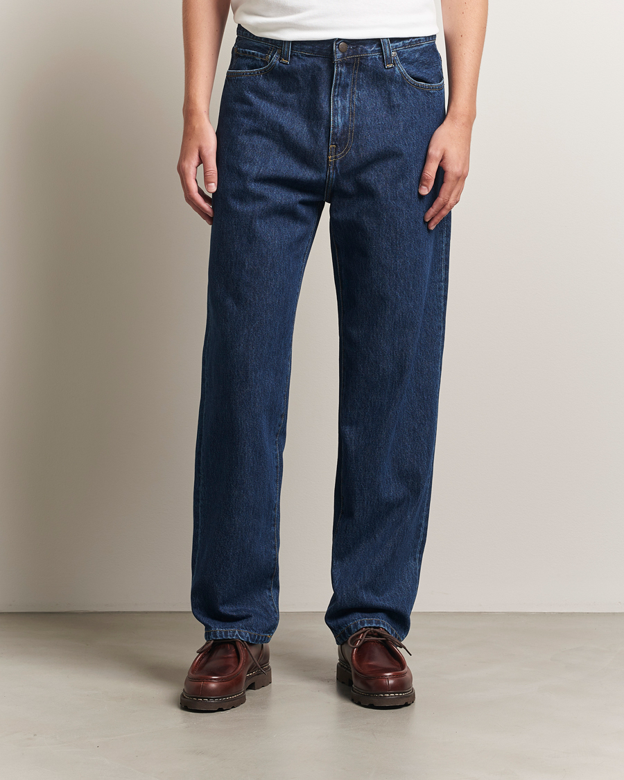 Men | Jeans | Carhartt WIP | Aaron Pant Smith Denim Stone Wash