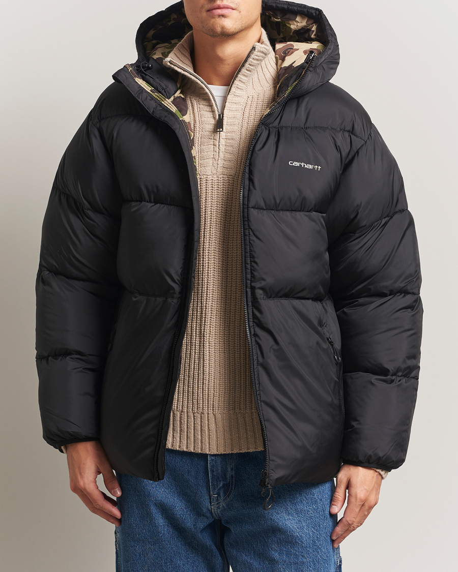 Men | Coats & Jackets | Carhartt WIP | Toronto Padded Down jacket Black