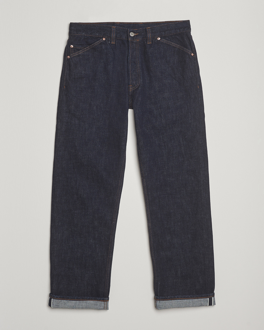 Men | Jeans | Drake's | 5-Pocket Japanese Selvedge Jeans Indigo