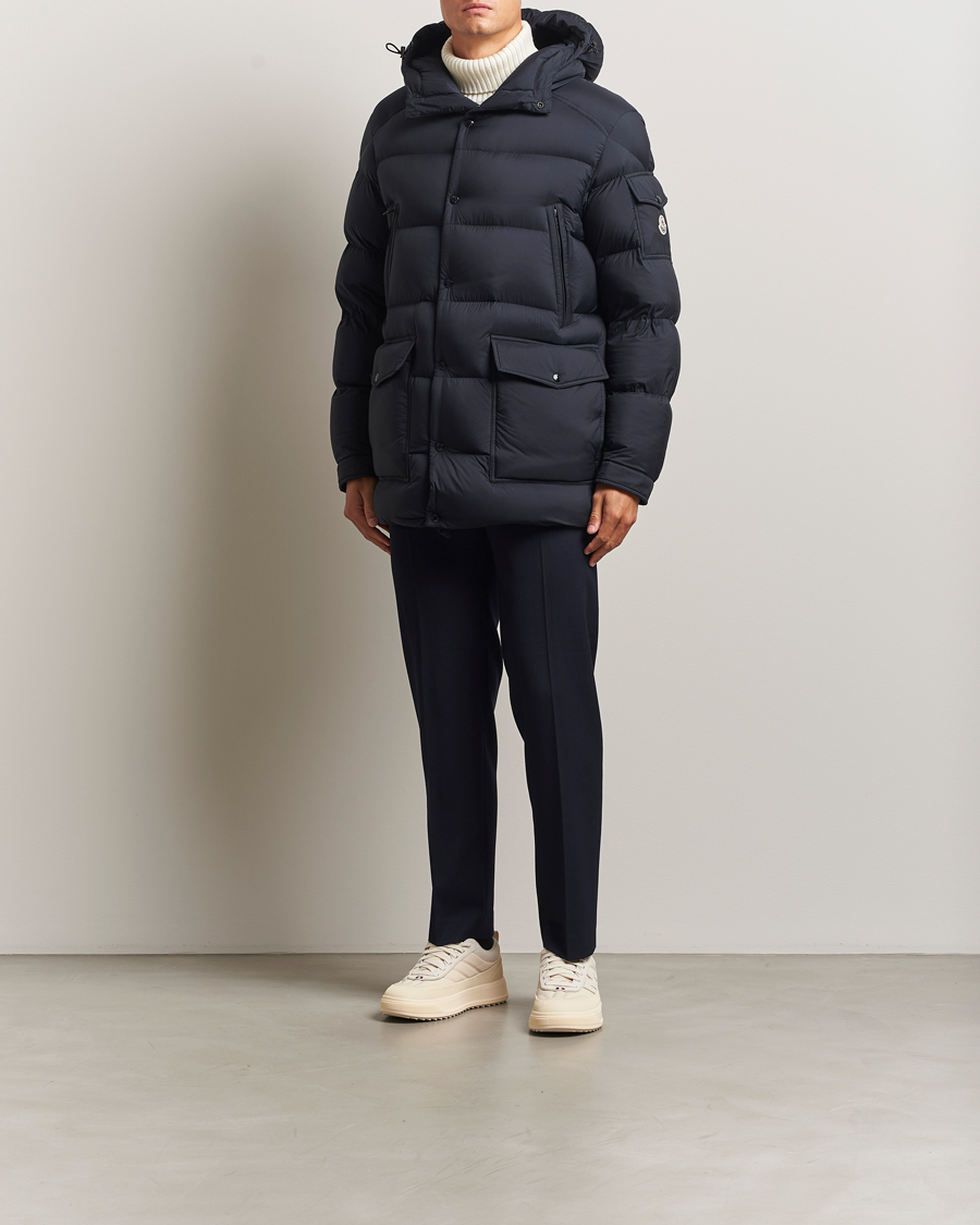 Men | Coats & Jackets | Moncler | Bretagne Down Parka Navy