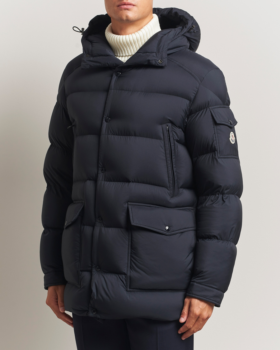 Men | Coats & Jackets | Moncler | Bretagne Down Parka Navy