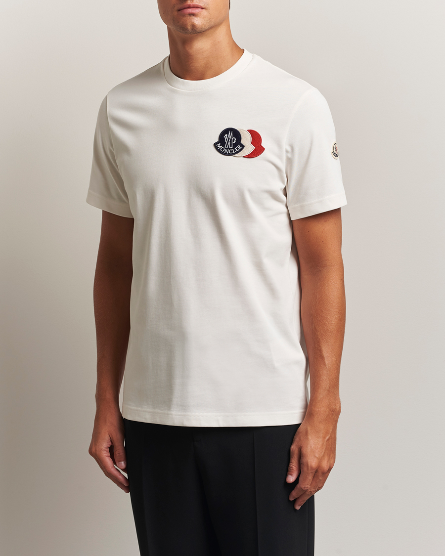 Men | T-Shirts | Moncler | Patch Logo T-Shirt White
