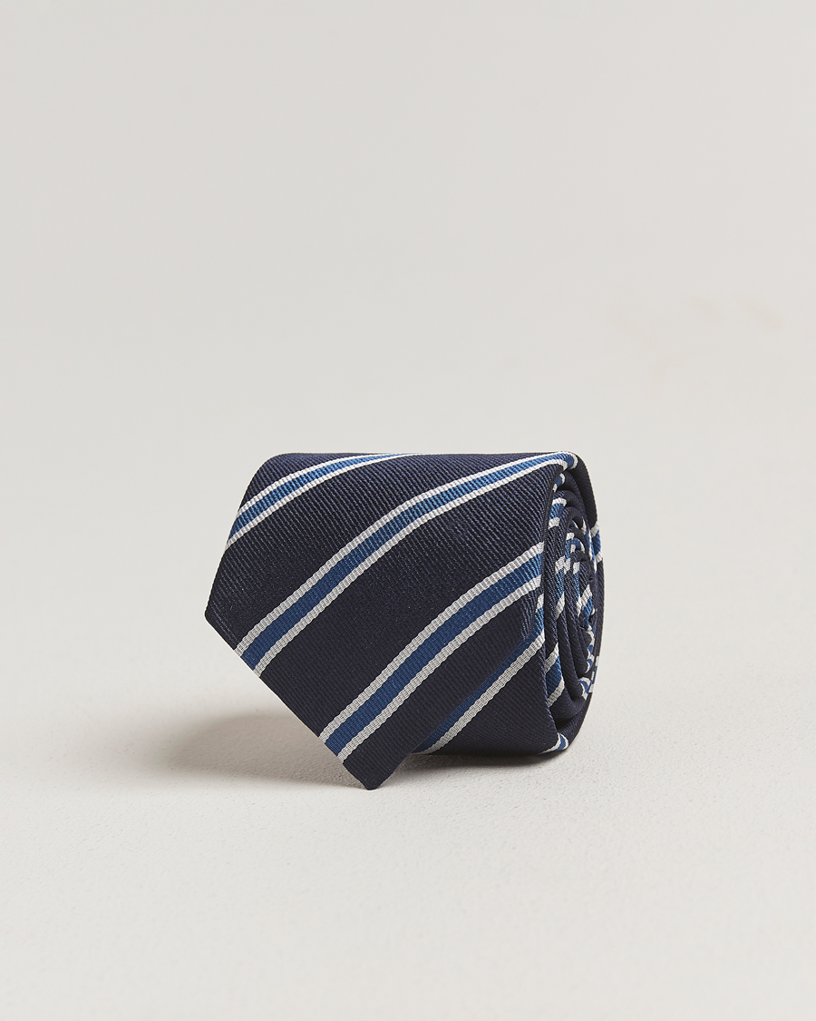 Men | Ties | Morris | Club Tie Navy