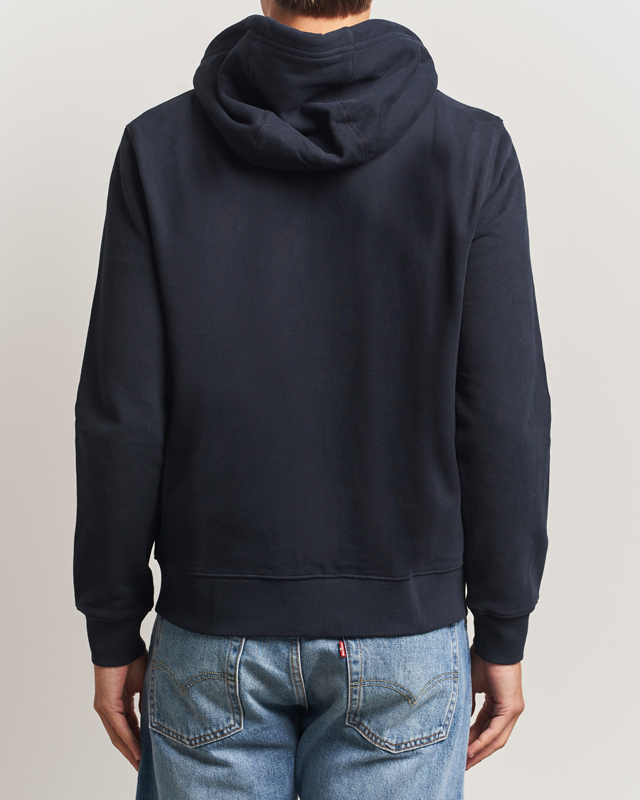 Men | Sweaters & Knitwear | Morris | Brandon Lily Full Zip Hoodie Old Blue
