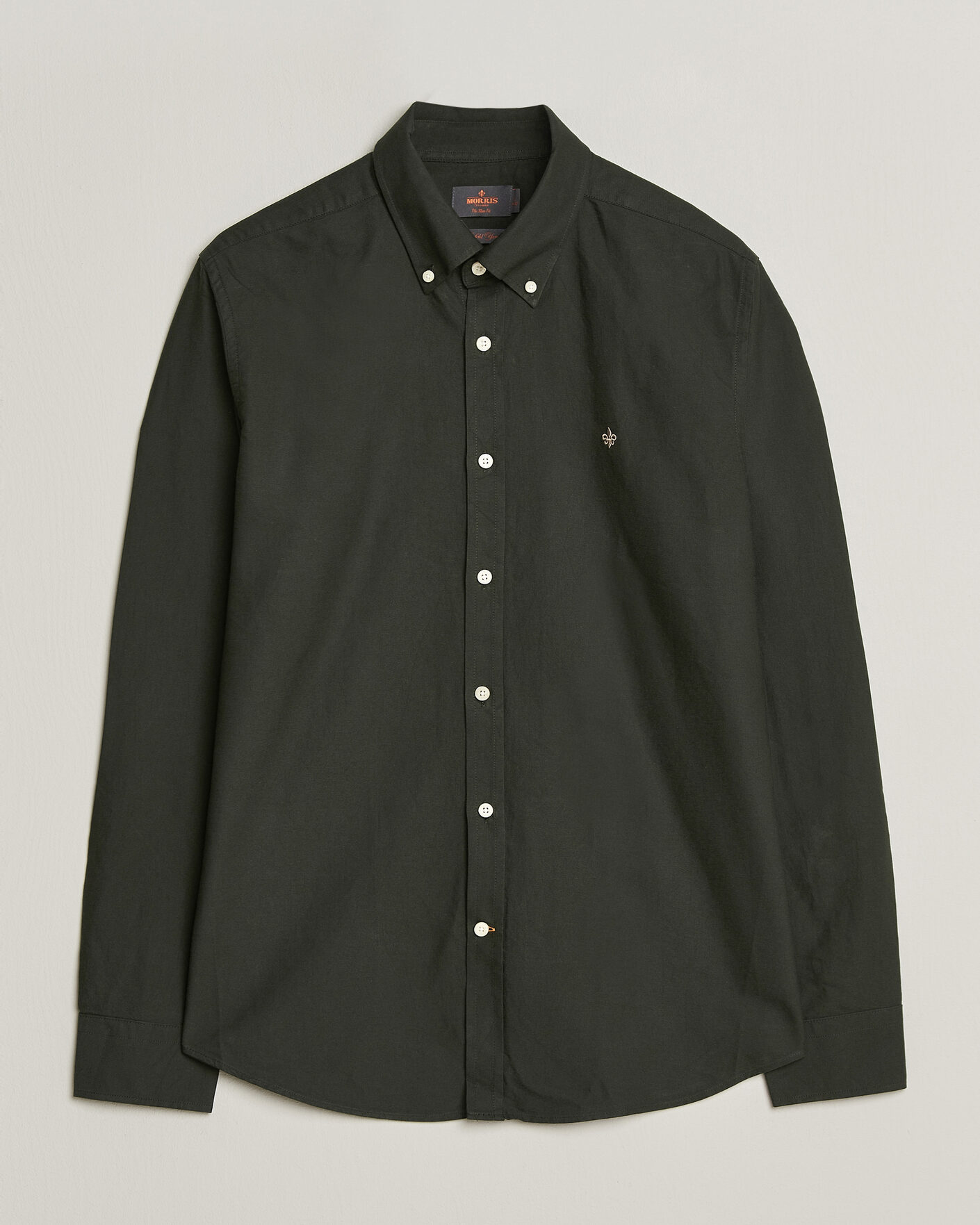 Men | Sweaters & Knitwear | Morris | Douglas Oxford Shirt Olive