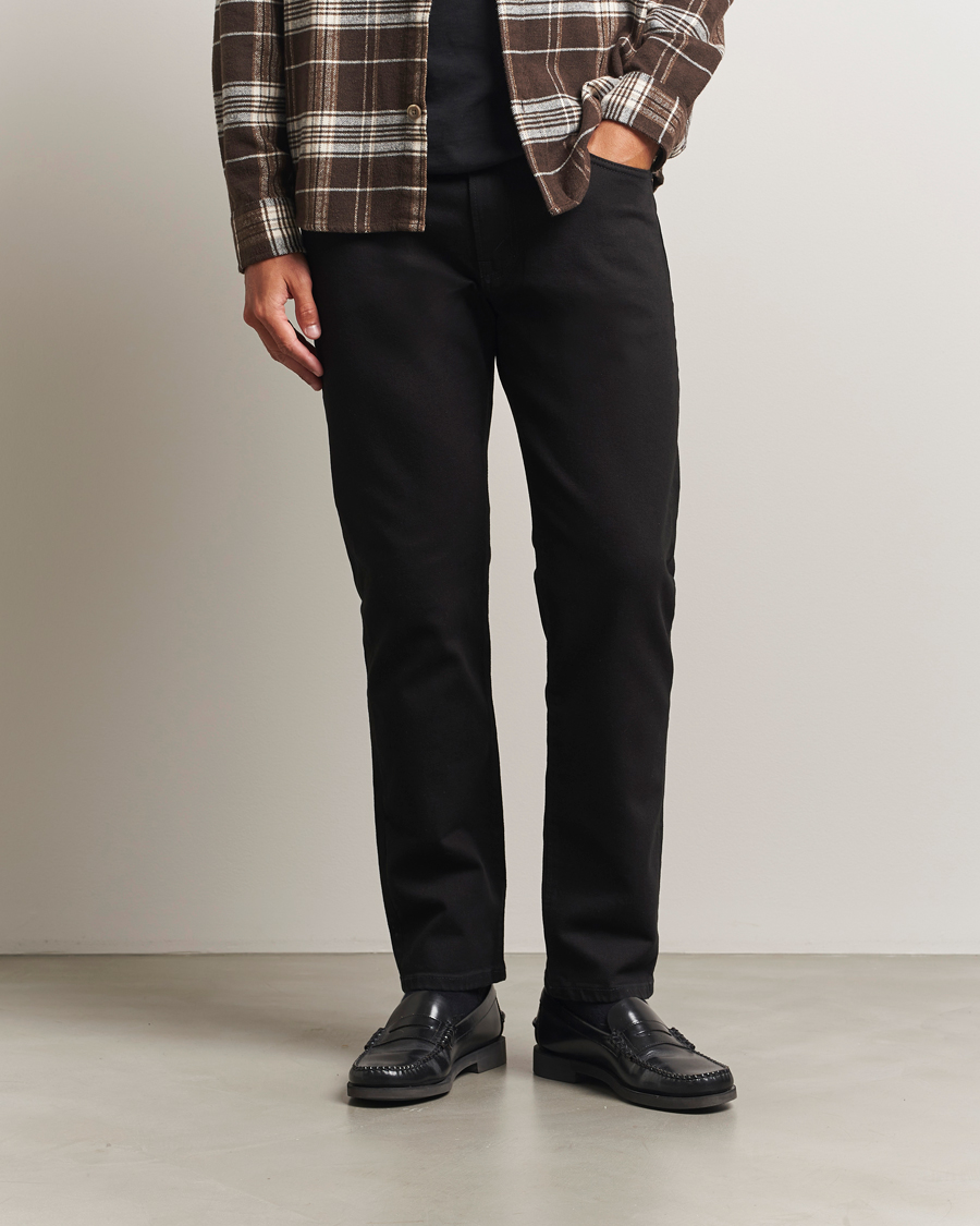 Men | Jeans | Jeanerica | TM005 Tapered Jeans Rinse Stay Black