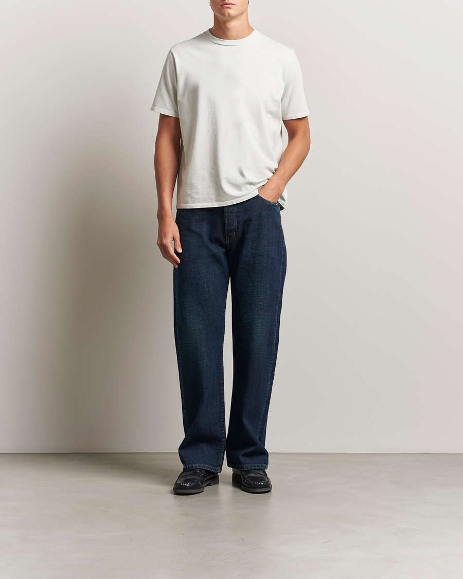 Men | T-Shirts | Jeanerica | Delon Crew Neck T-Shirt Putty