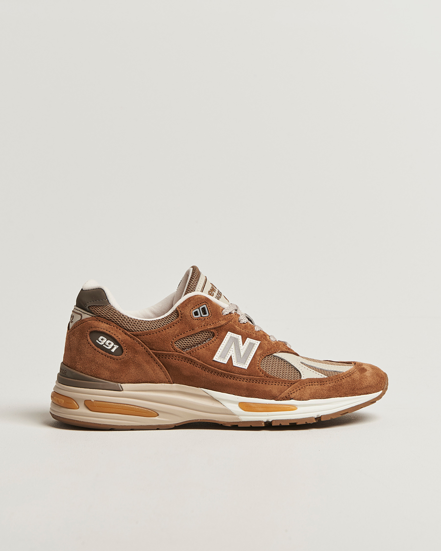 Men | Sneakers | New Balance Made In US & UK | New Balance Made in Made In UK 991 Sneakers Brown