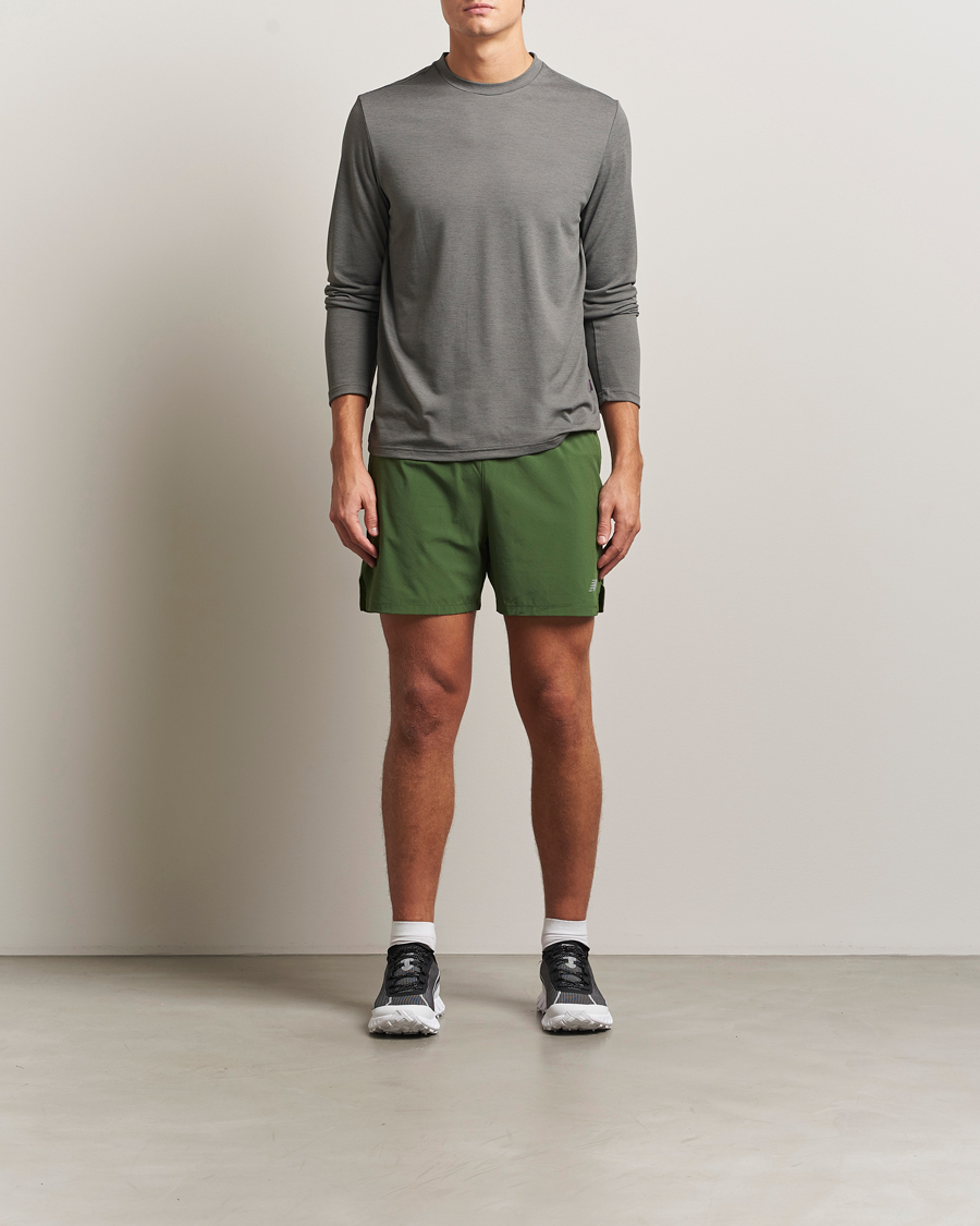Men | Shorts | New Balance Running | Athletics 5 RC Shorts Dark Alpine Green