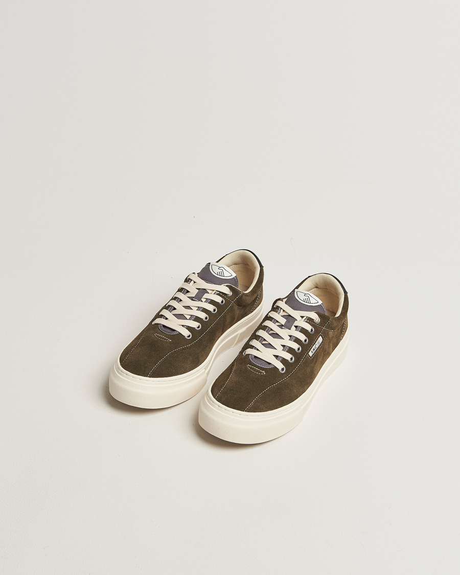 Men | Sneakers | Stepney Workers Club | Dellow 02 Cupsole Suede Sneaker Woodland