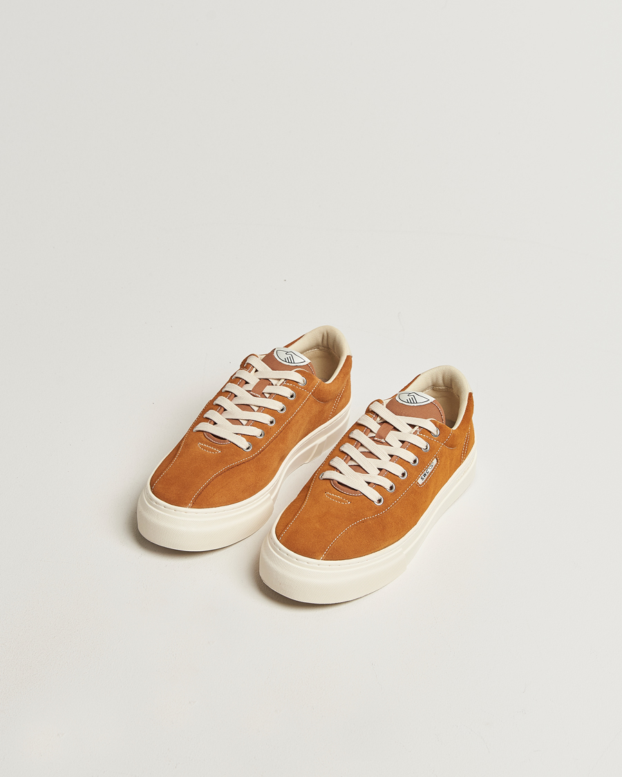 Men | Sneakers | Stepney Workers Club | Dellow 02 Cupsole Suede Sneaker Tan