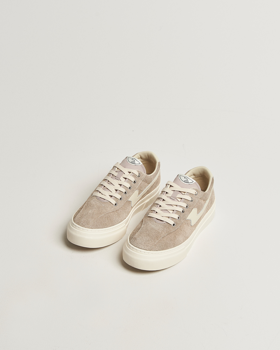 Men | Sneakers | Stepney Workers Club | Dellow S-Strike Cupsole Raw Suede Sneaker Taupe