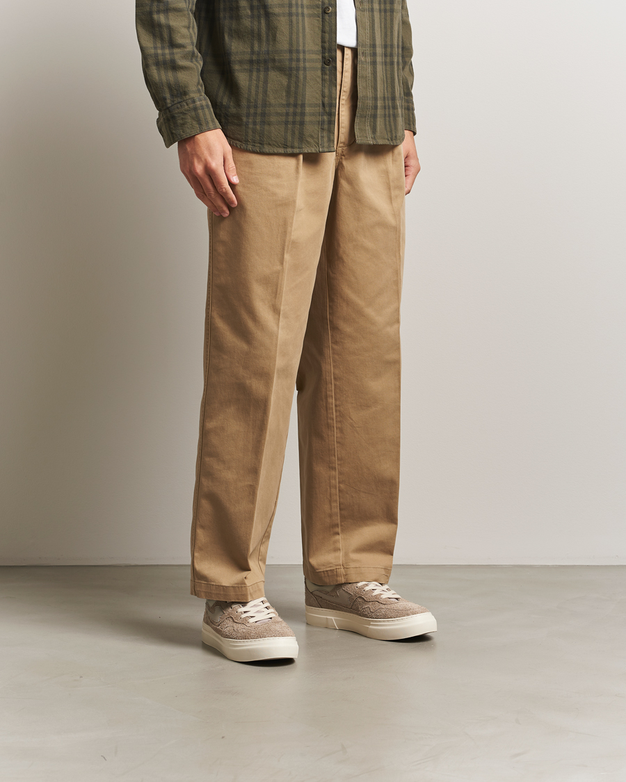 Men | Sneakers | Stepney Workers Club | Pearl S-Strike Suede Sneaker Raw Taupe