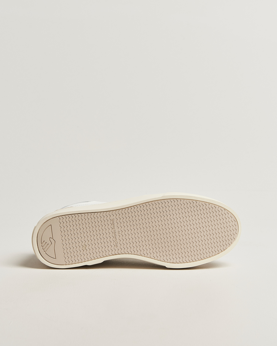 Men | Sneakers | Stepney Workers Club | Pearl Leather/Suede Mix Sneaker Spring White