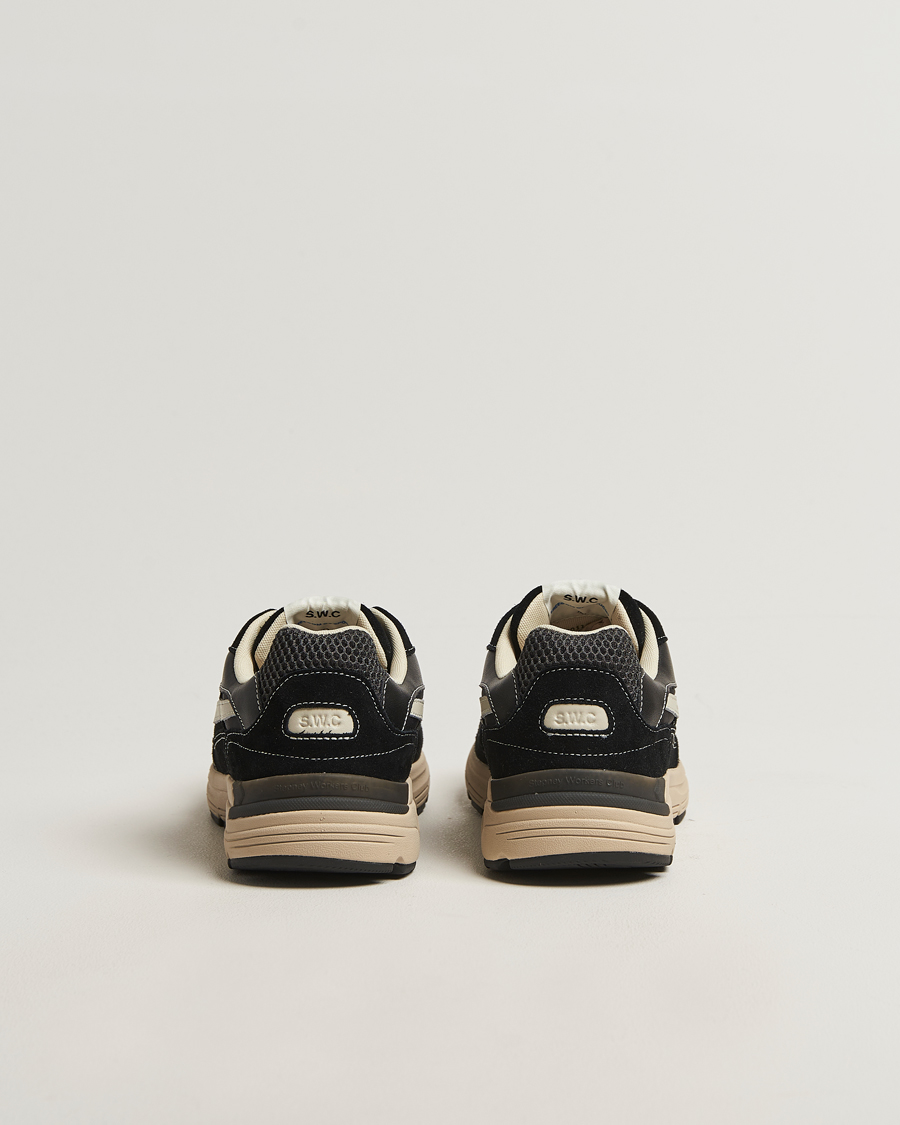 Men | Sneakers | Stepney Workers Club | Amiel S-Strike Suede Mix Sneaker Black II