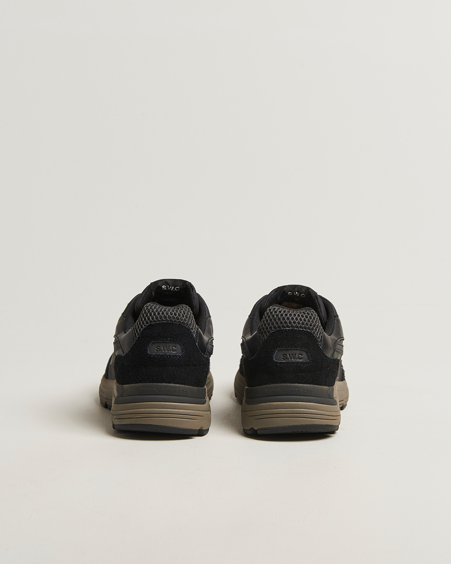 Men | Sneakers | Stepney Workers Club | Amiel S-Strike Suede Sneaker Black
