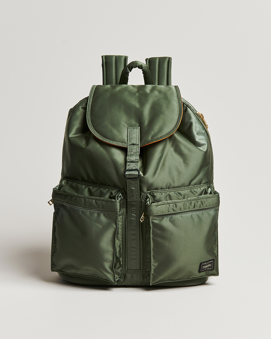 Men | Bags | Porter-Yoshida & Co. | Tanker Rucksack Sage Green