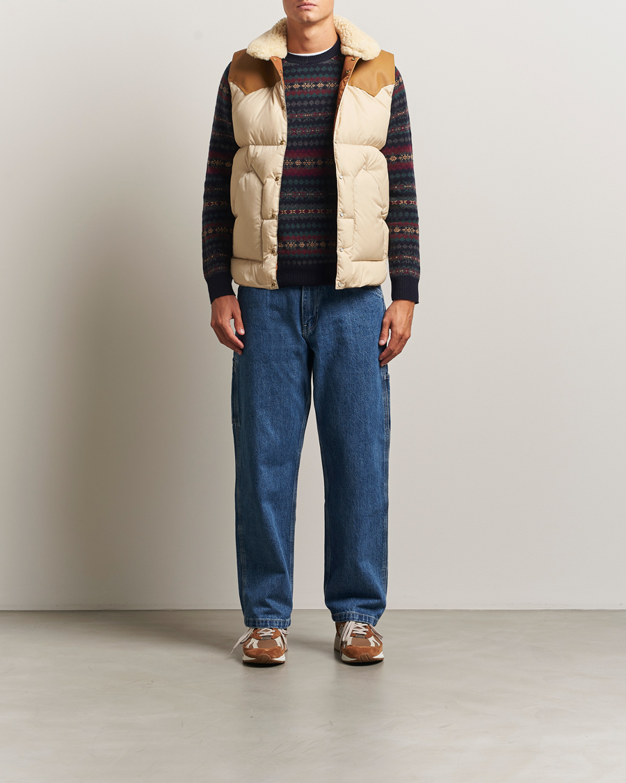 Men | Gilets | Rocky Mountain Featherbed | Christy Vest Light Beige