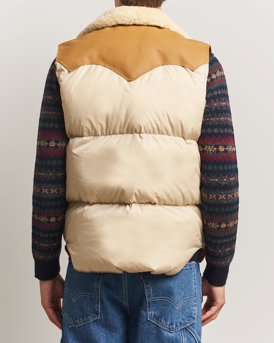 Men | Gilets | Rocky Mountain Featherbed | Christy Vest Light Beige