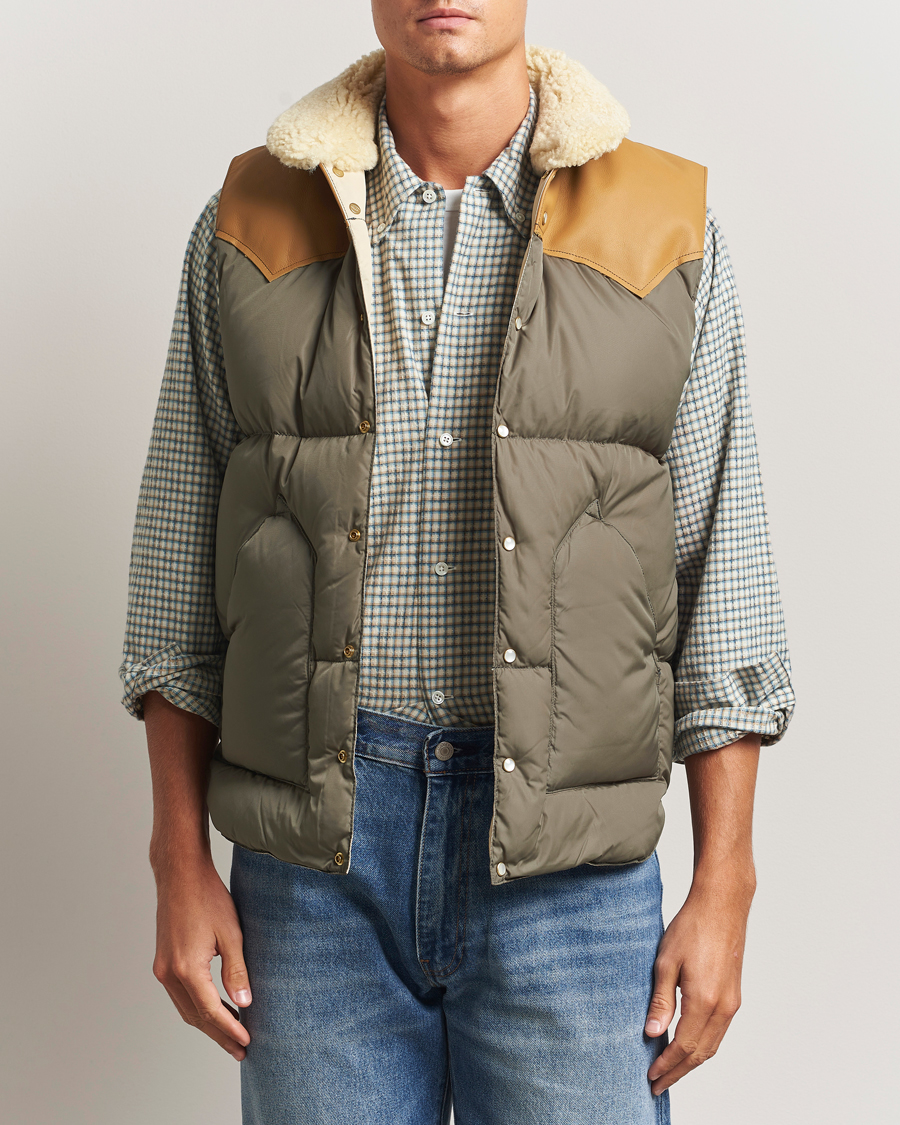 Men | Gilets | Rocky Mountain Featherbed | Christy Vest Olive