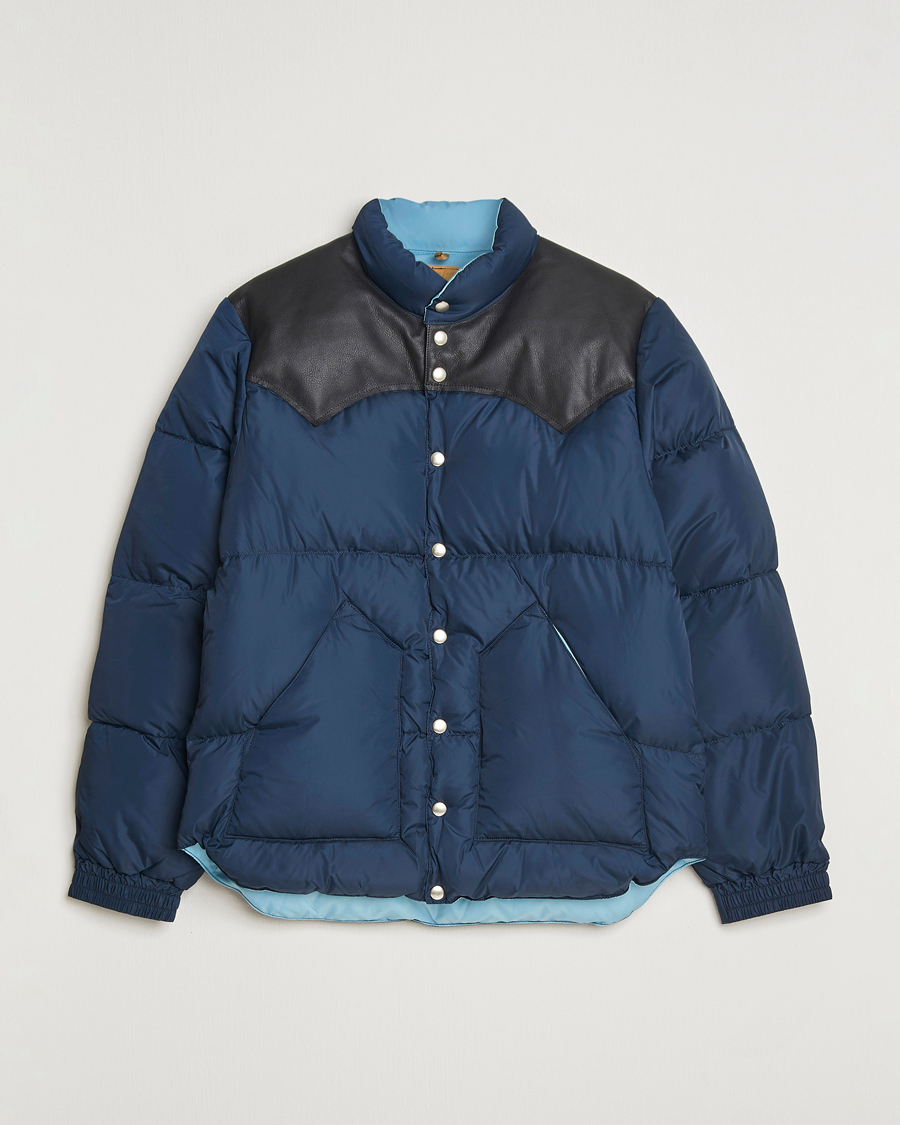 Men | Coats & Jackets | Rocky Mountain Featherbed | Down Jacket Dark Navy