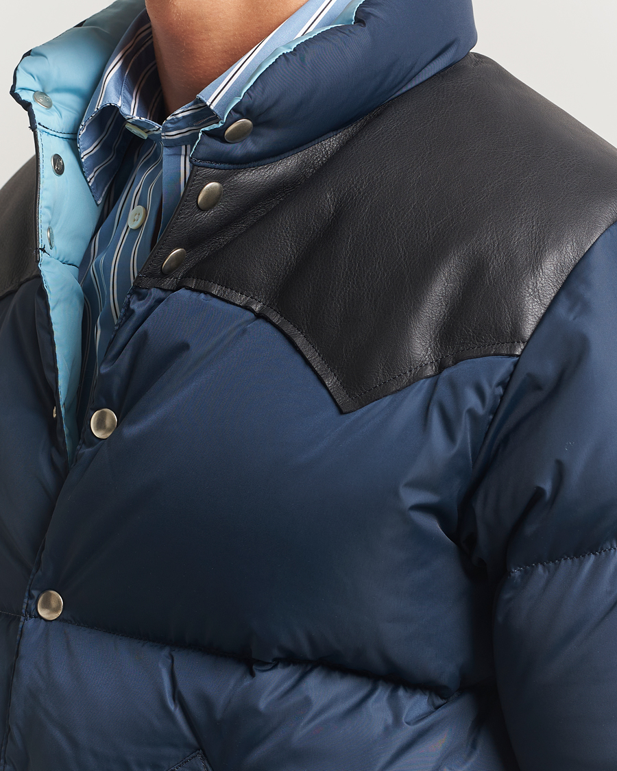 Men | Coats & Jackets | Rocky Mountain Featherbed | Down Jacket Dark Navy