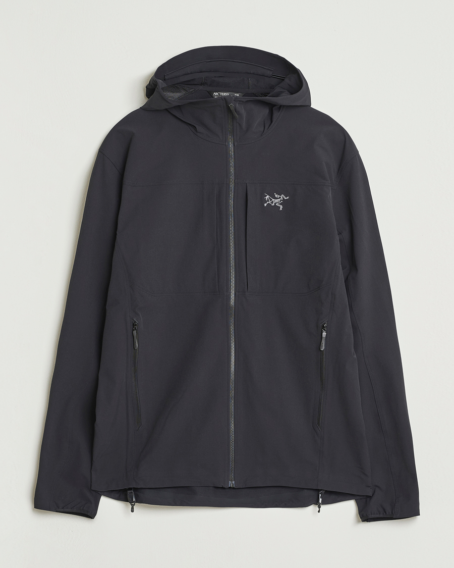 Men | Coats & Jackets | Arc'teryx | Gamma Lightweight Softshell Hooded Jacket Black