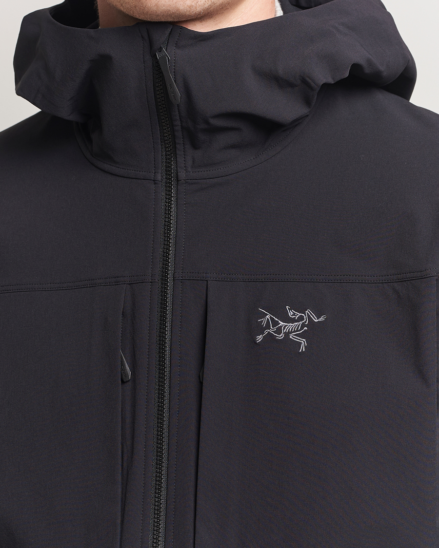 Men | Coats & Jackets | Arc'teryx | Gamma Lightweight Softshell Hooded Jacket Black