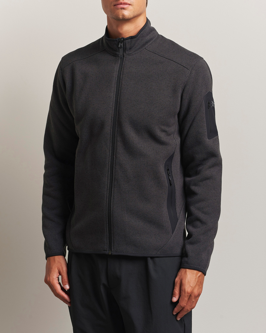 Men | Sweaters & Knitwear | Arc'teryx | Covert Full-Zip Black Heather