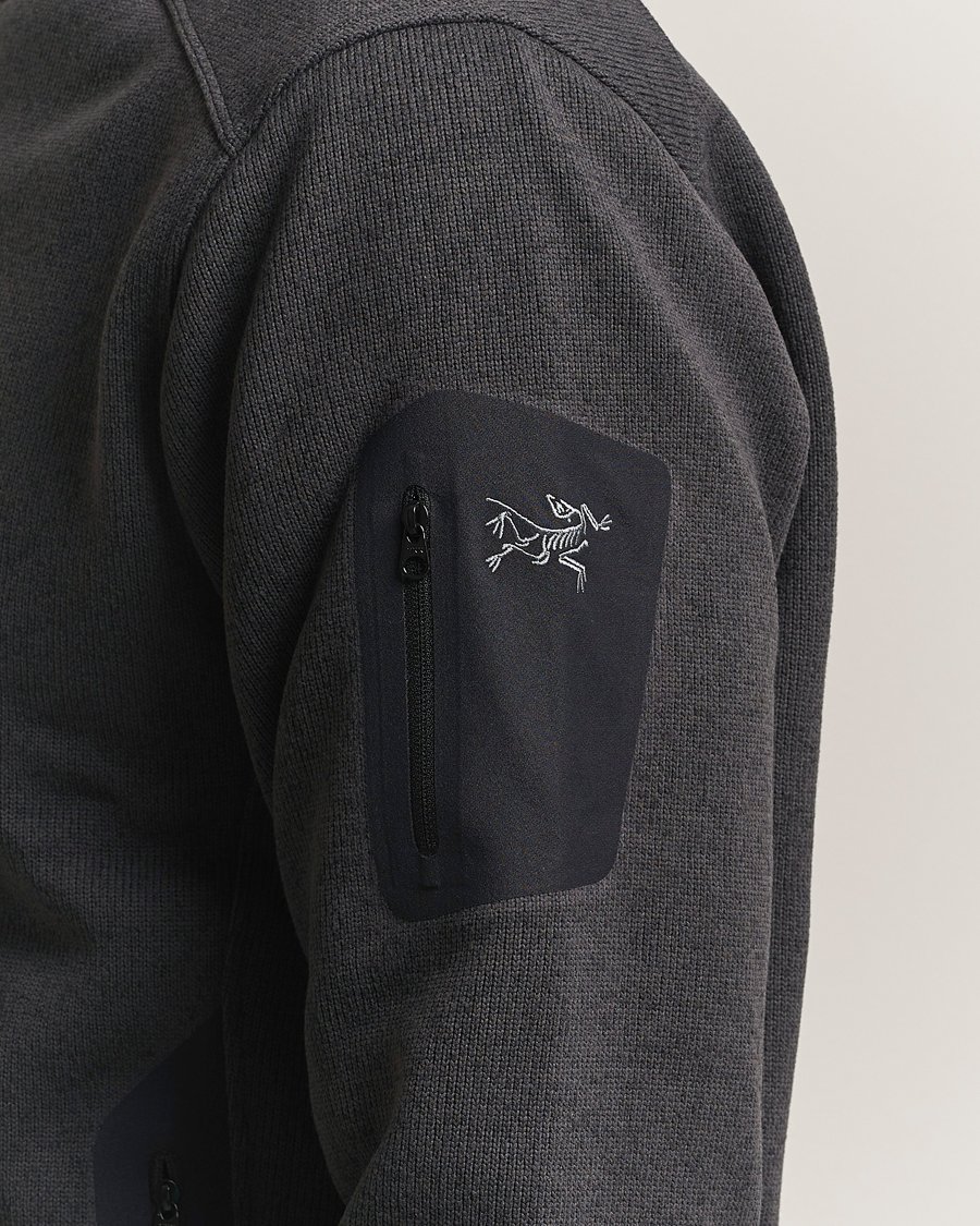 Men | Sweaters & Knitwear | Arc'teryx | Covert Full-Zip Black Heather