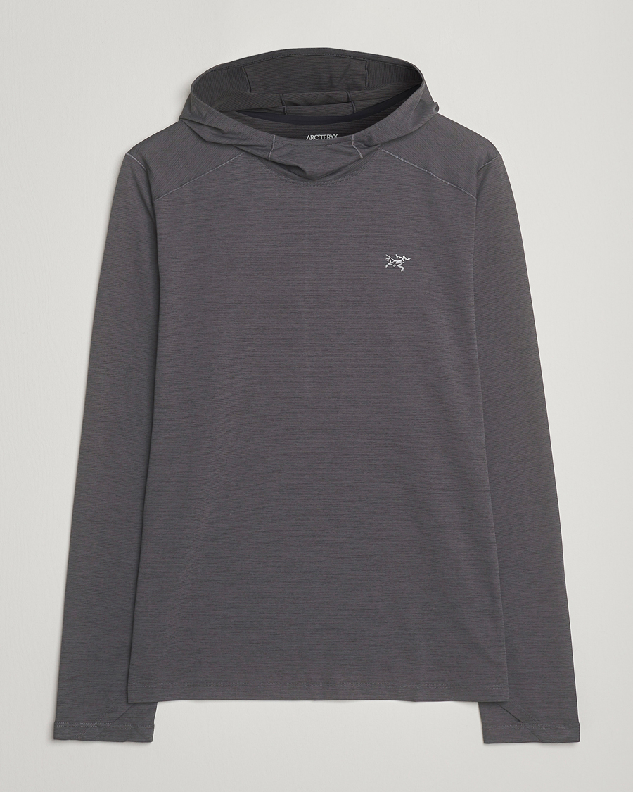 Men | Sweaters & Knitwear | Arc'teryx | Cormac Hoodie Black Heather