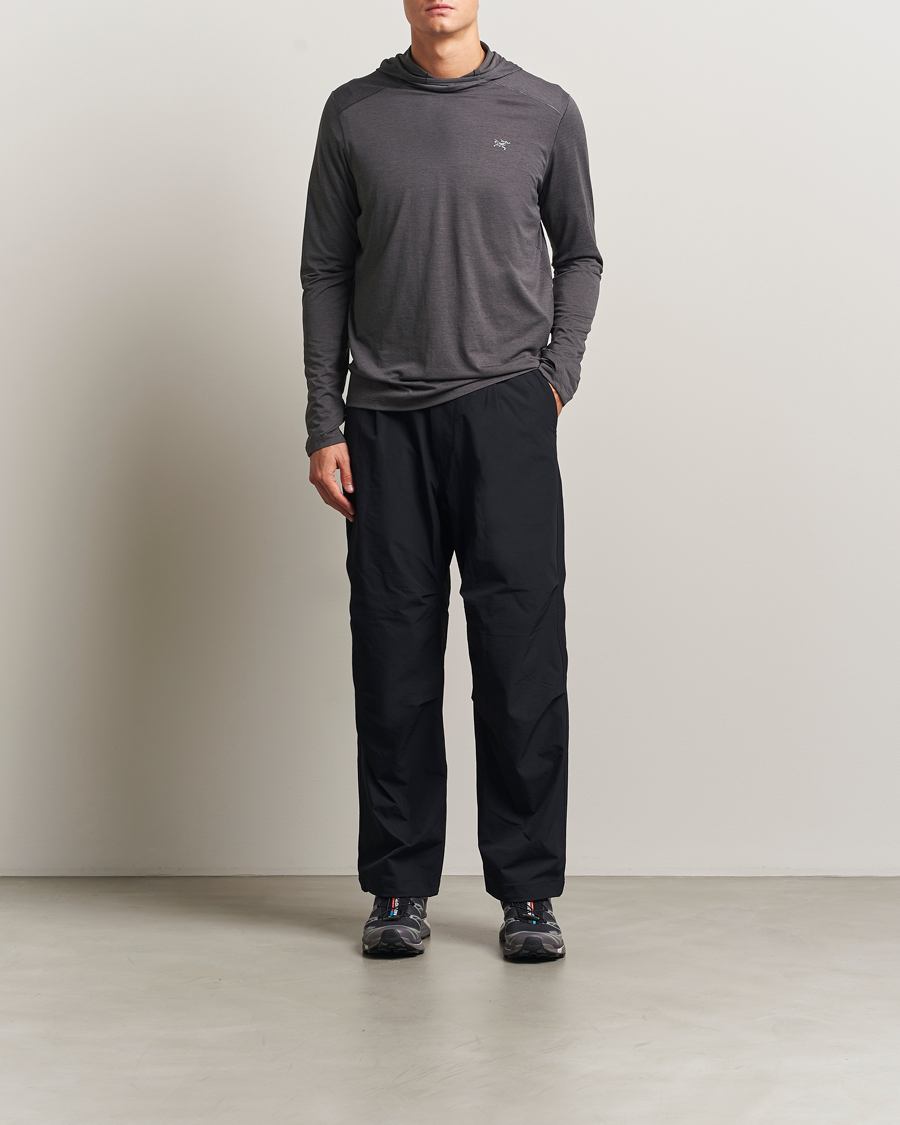 Men | Sweaters & Knitwear | Arc'teryx | Cormac Hoodie Black Heather