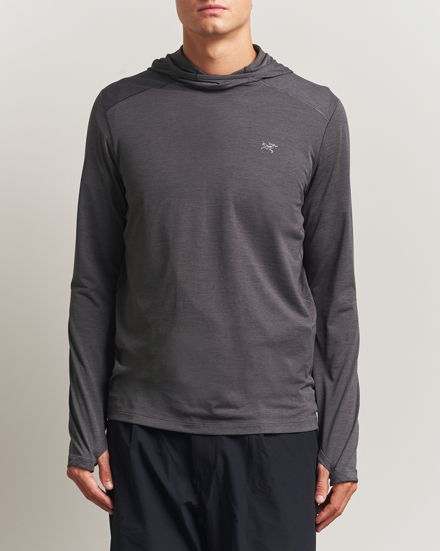 Men | Sweaters & Knitwear | Arc'teryx | Cormac Hoodie Black Heather