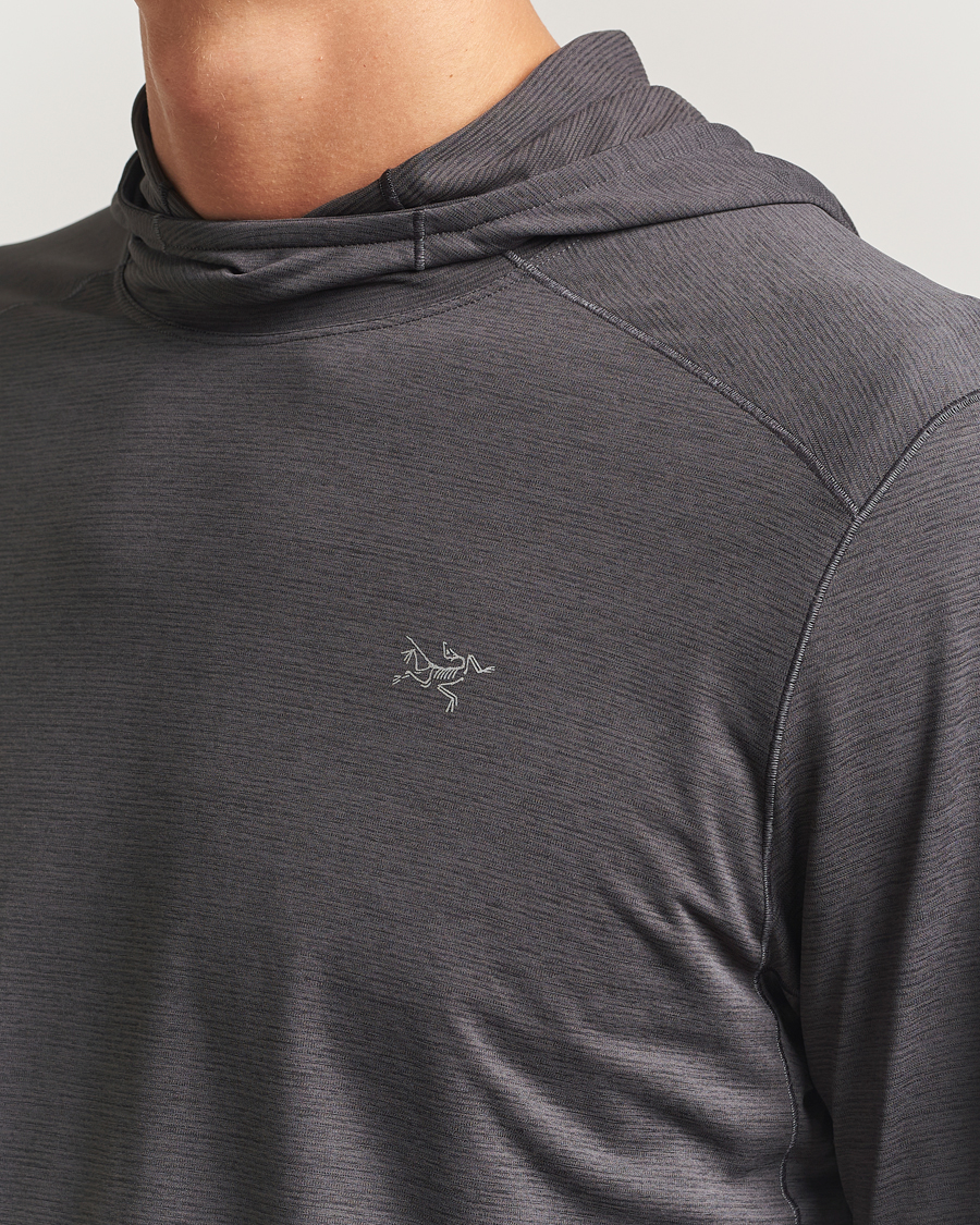 Men | Sweaters & Knitwear | Arc'teryx | Cormac Hoodie Black Heather