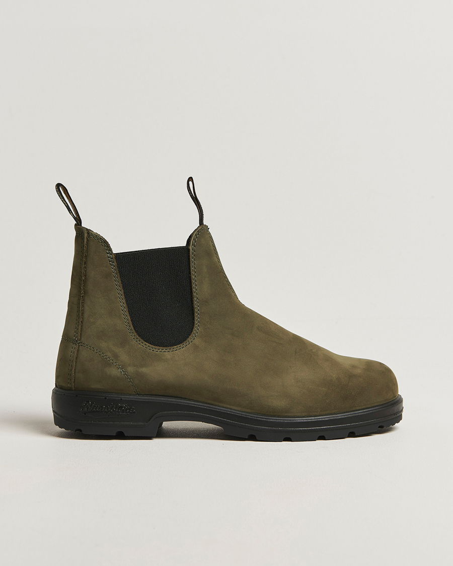 Men | Boots | Blundstone | 2442 Classic Oiled Nubuck Chelsea Boot Forest