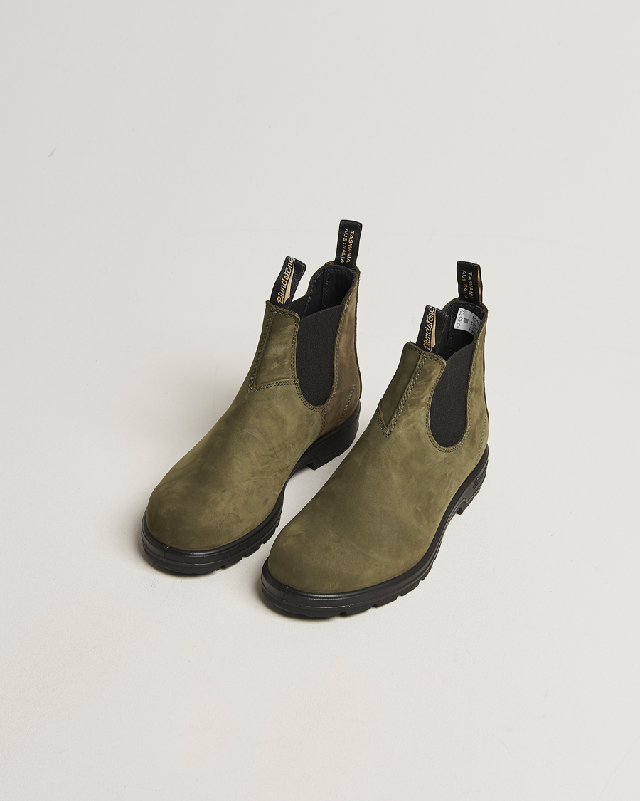 Men | Boots | Blundstone | 2442 Classic Oiled Nubuck Chelsea Boot Forest