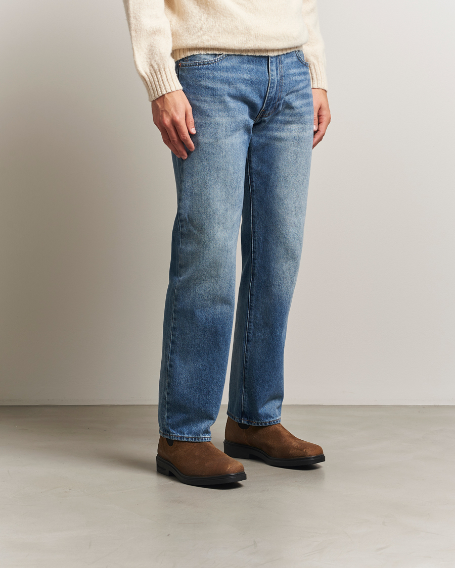 Men | Boots | Blundstone | 2581 Dress Waked Suede Chelsea Boot Tobacco