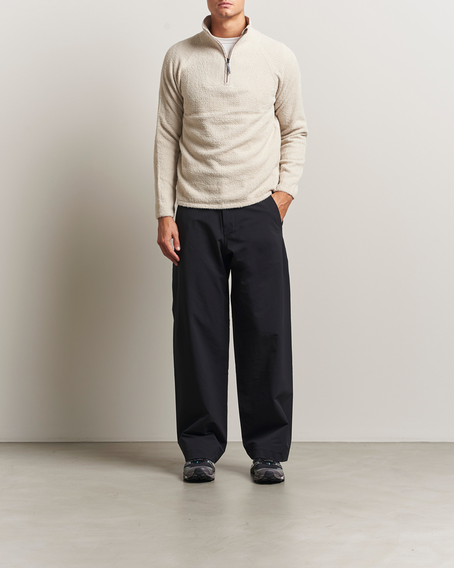 Men | Sweaters & Knitwear | Houdini | Lykan Half Zip True Black