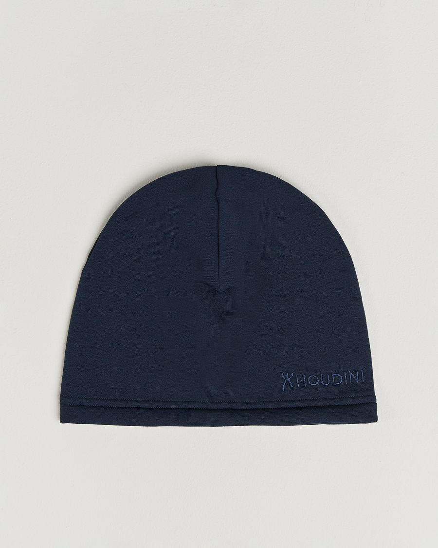Men | Beanies | Houdini | Power Fleece Top Hat Blue Illusion