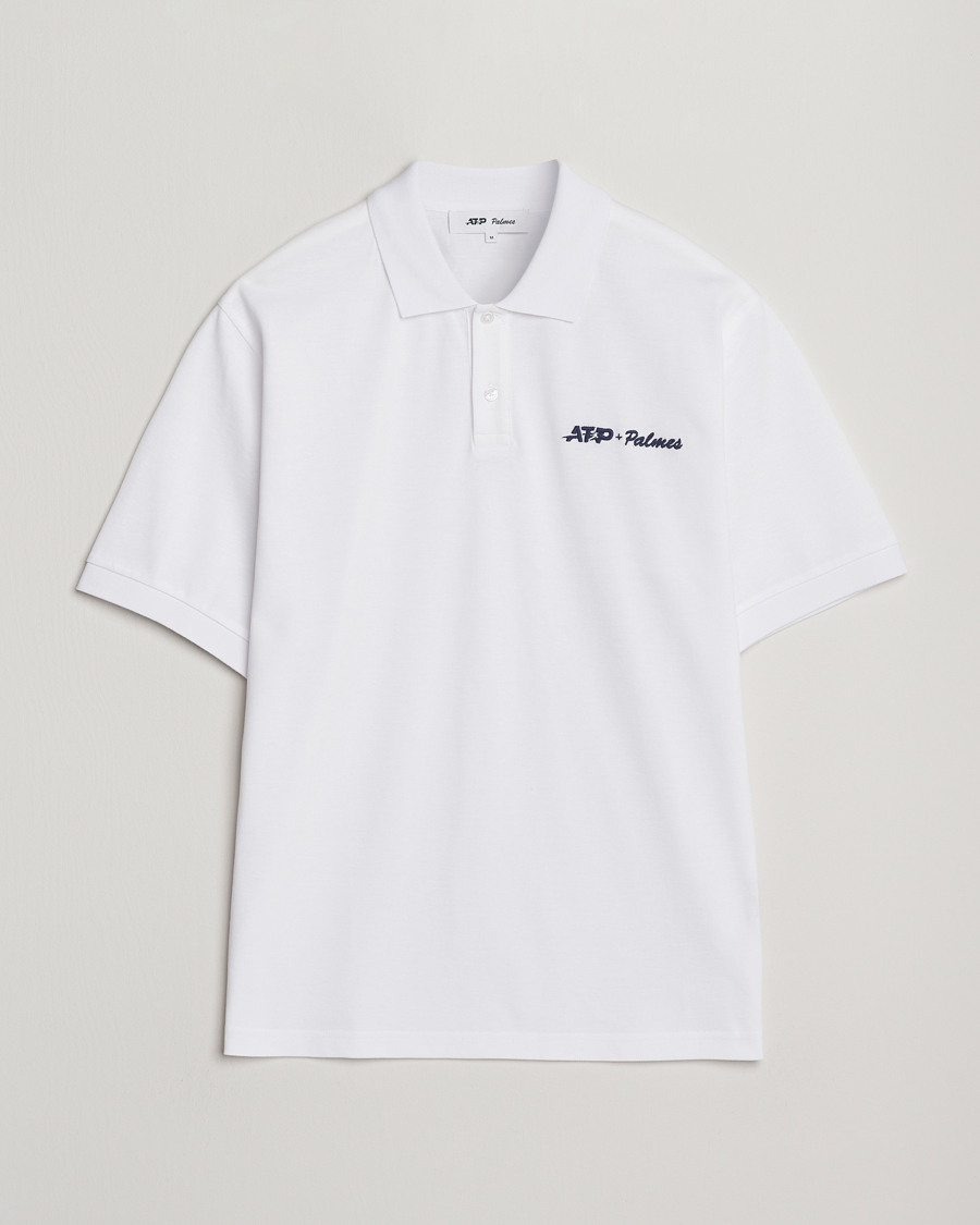 Men | Polo Shirts | Palmes | ATP Tour Polo White