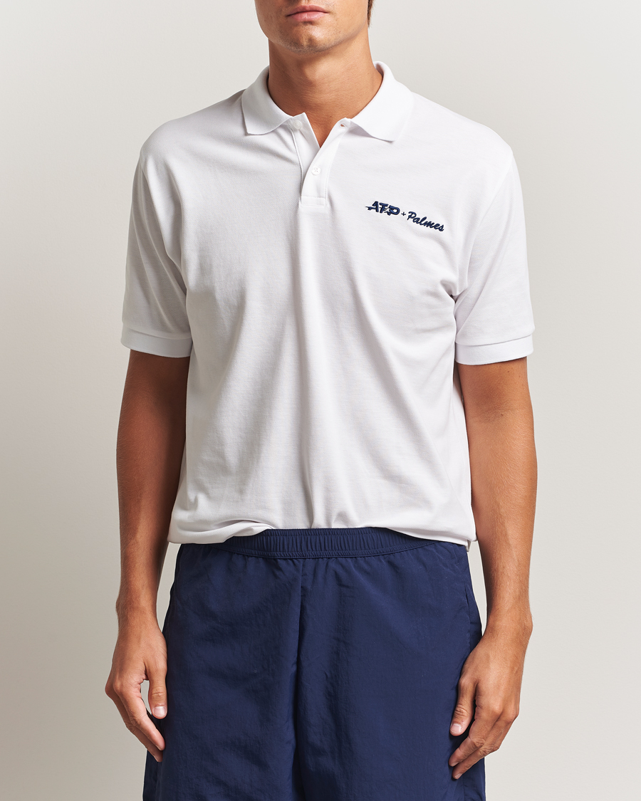 Men | Polo Shirts | Palmes | ATP Tour Polo White