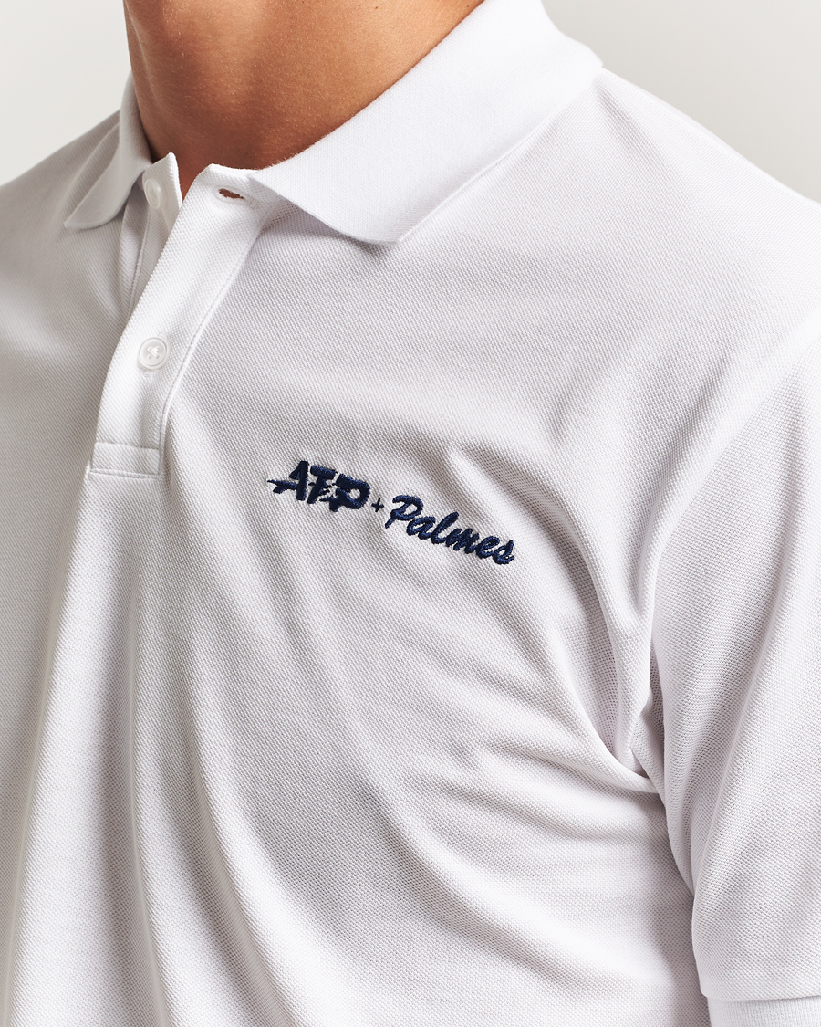 Men | Polo Shirts | Palmes | ATP Tour Polo White