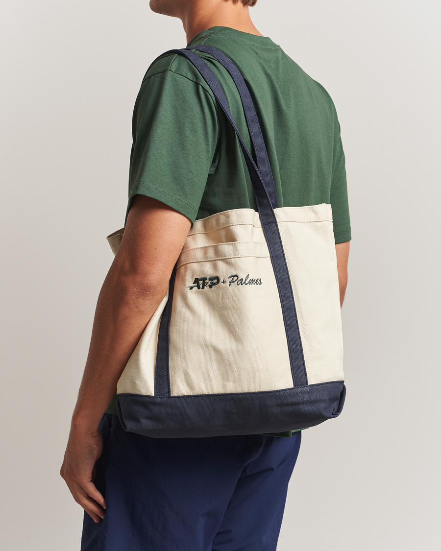 Men | Bags | Palmes | ATP Tour Tote Bag Off White